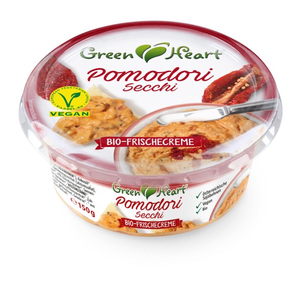 Greenheart-Premiums Frischecreme Pomodori, 150 gr