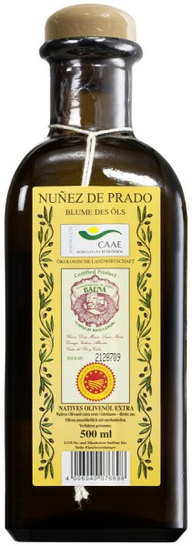 Rapunzel Olivenöl Blume des Öls, nativ extra, 0,5