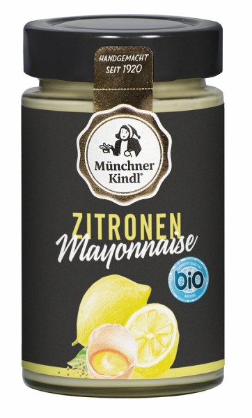 Münchner Kindl Senf Zitronen Mayonnaise, 200 ml Gl