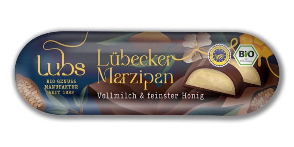 Lubs Lübecker Marzipanbrot mit Honig - VM Schokola