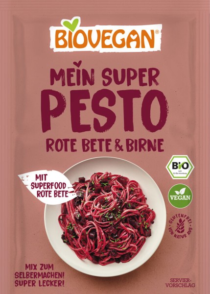 Biovegan Mein Super Pesto Rote Bete-Birne, 17,5 g