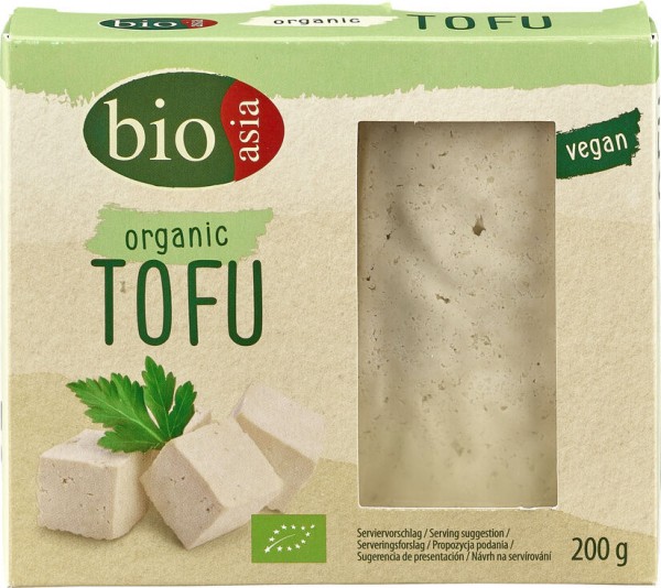 BIOASIA Tofu, natur 200 gr Packung