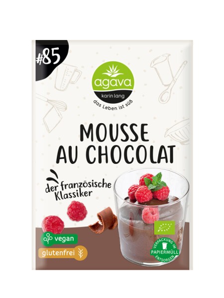 Agava Mousse au Chocolat, 48 gr Beutel