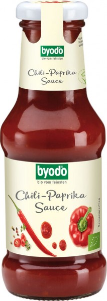 byodo Chili-Paprika Sauce, 250 ml Flasche