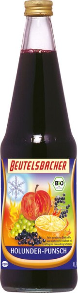 Beutelsbacher Holunder-Punsch alkoholfrei, 0,7 L Flasche