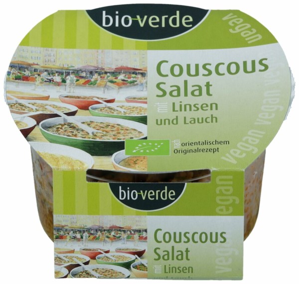 bio-verde Couscous, 125 gr Becher