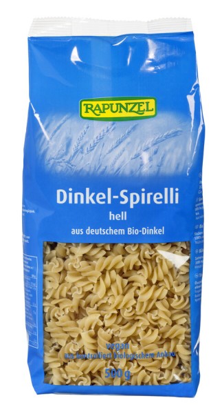 Rapunzel Dinkel-Spirelli hell, aus Deutschland, 50