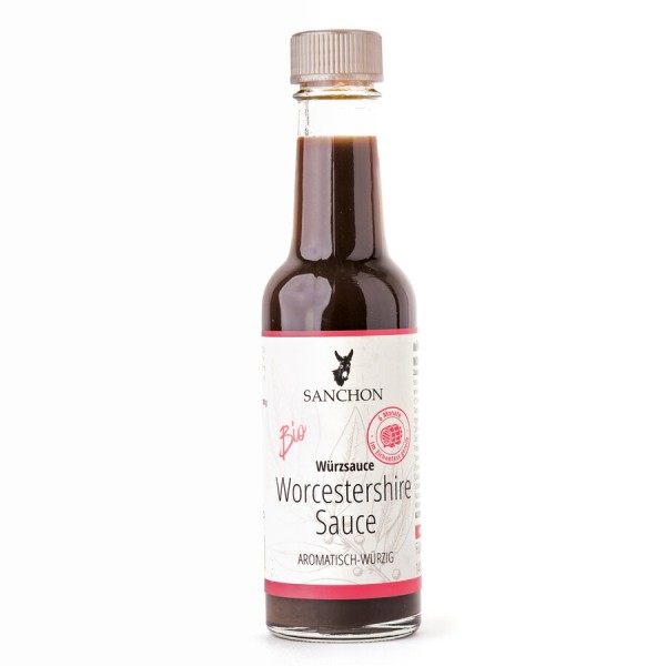 Sanchon Worcestershire Sauce, aromatisch, 140 ml F