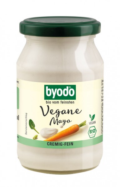 byodo Vegane Mayo 50% Fett, vegane Salatcreme, 250