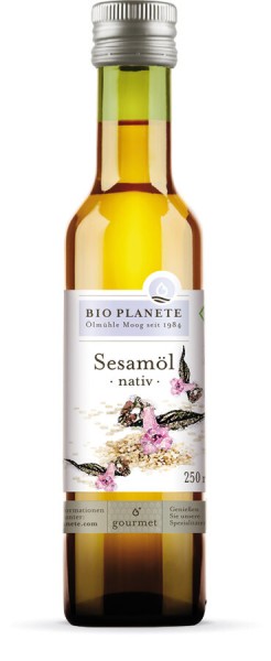 BIO PLANÈTE Sesamöl nativ, 250 ml Flasche