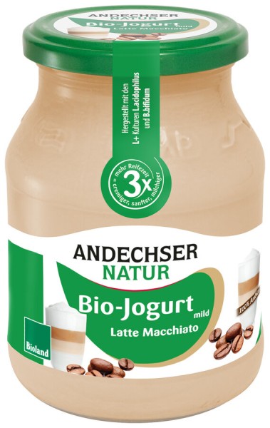 Andechser Natur Jogurt mild Latte Macchiato, 500 g