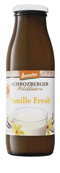 Schrozberger Milchbauern Vanille fresh, 500 gr Fla