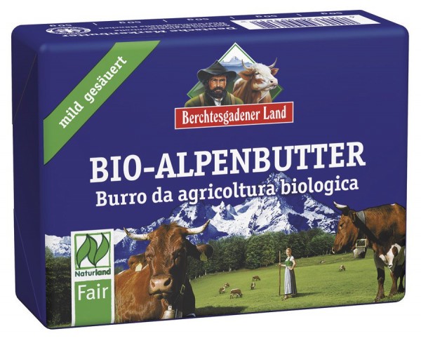 Berchtesgadener Land Bio Bio-Alpenbutter, 250 gr S