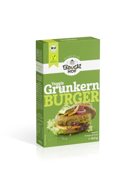 Bauckhof Grünkern-Burger, 160 gr Packung