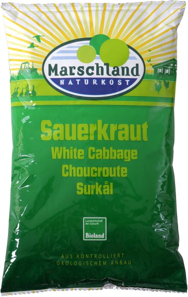 Marschland Sauerkraut, 520 gr Beutel