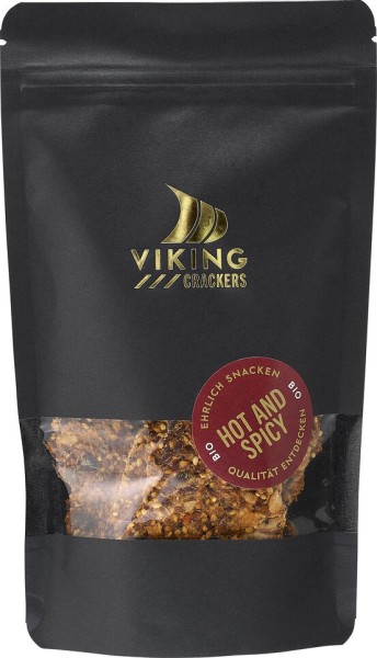 Viking Crackers Cracker hot &amp; spicy, 70 g Packung