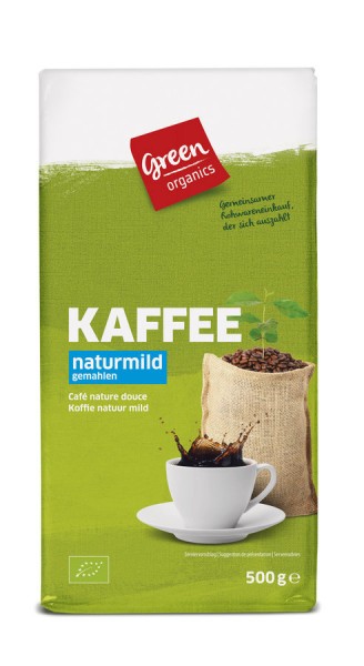 GREEN Kaffee, gemahlen 500g