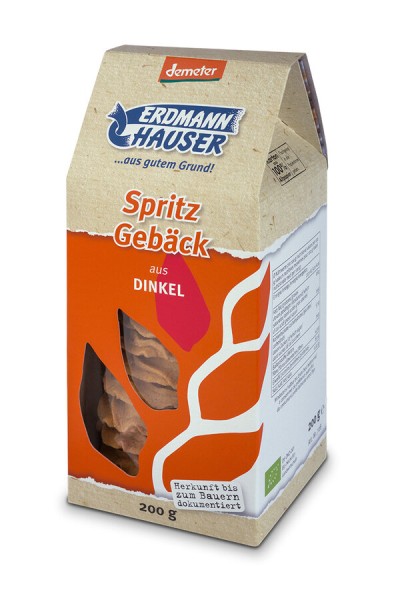 ErdmannHAUSER Getreideprodukte Dinkel-Spritzgebäck