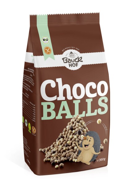 Bauckhof Choco Balls glutenfrei, 300 gr Beutel -gl