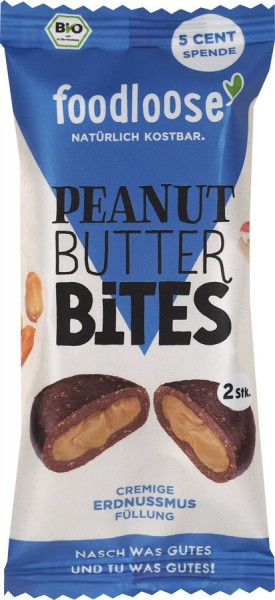 Peanut Butter Bites Erdnussmus 2x20g