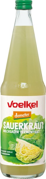 Voelkel Sauerkrautsaft, 0,7 ltr Flasche - Demeter