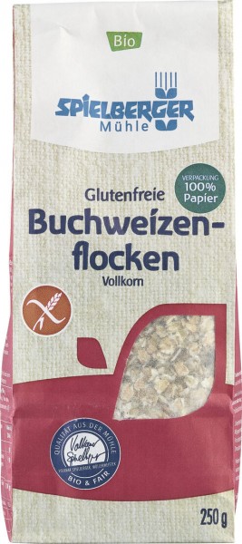 Spielberger Glutenfreie Buchweizenflocken, 250 gr