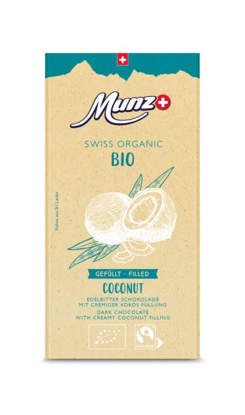 Munz Organic Coconut, 100 gr Stück