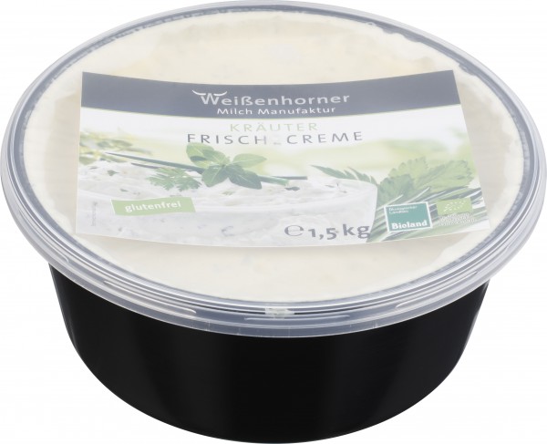 Weißenhorner Milch Manufaktur FrischeCreme Kräuter, 1,5 kg , mind. 25%