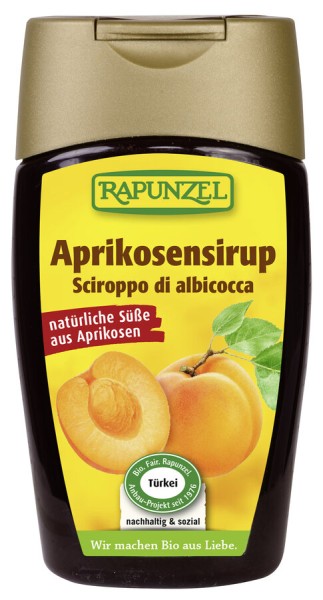 Rapunzel Aprikosensirup, Projekt, 250 gr Flasche