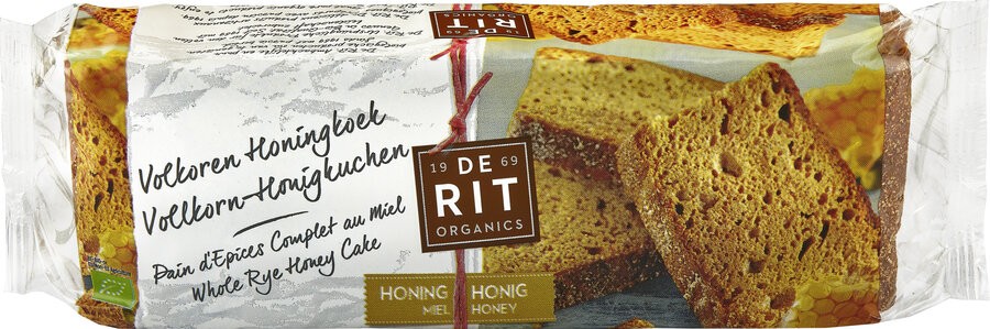 Stell dir vor, wie der Duft von frisch gebackenem Honigkuchen deine Küche erfüllt. Der De Rit Vollkorn-Honigkuchen, ein niederländischer Klassiker, wird nach traditionellen Rezepten aus feinsten Bio-Zutaten hergestellt. Die einzigartige Mischung aus Roggenkleie und klassischen Gewürzen wie Zimt, Nelken und Muskatnuss bietet dir ein würzig-saftiges Geschmackserlebnis, das zu jeder Jahreszeit begeistert. Ideal für den kleinen Genussmoment zwischendurch oder als besondere Leckerei zu Tee und Kaffee.
