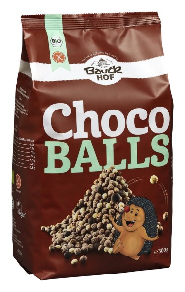 Bauck Hof Choco Balls glutenfrei, 300 gr Beutel -g