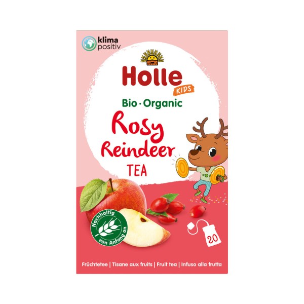 Holle Rosy Reindeer Tea, 44 g Packung