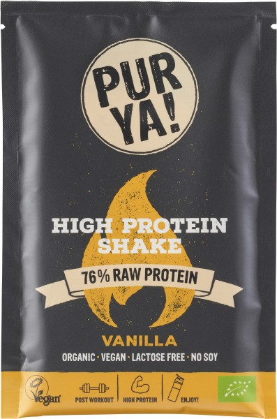 PURYA! Sachet High Protein Shake Vanilla, 30 gr Packung